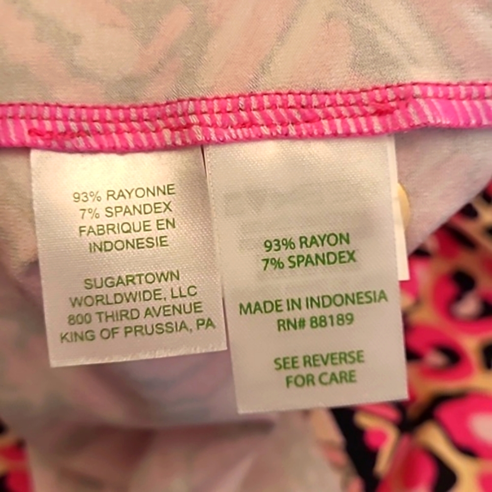 LILLY PULITZER pink cheetah dress - Picture 7 of 7